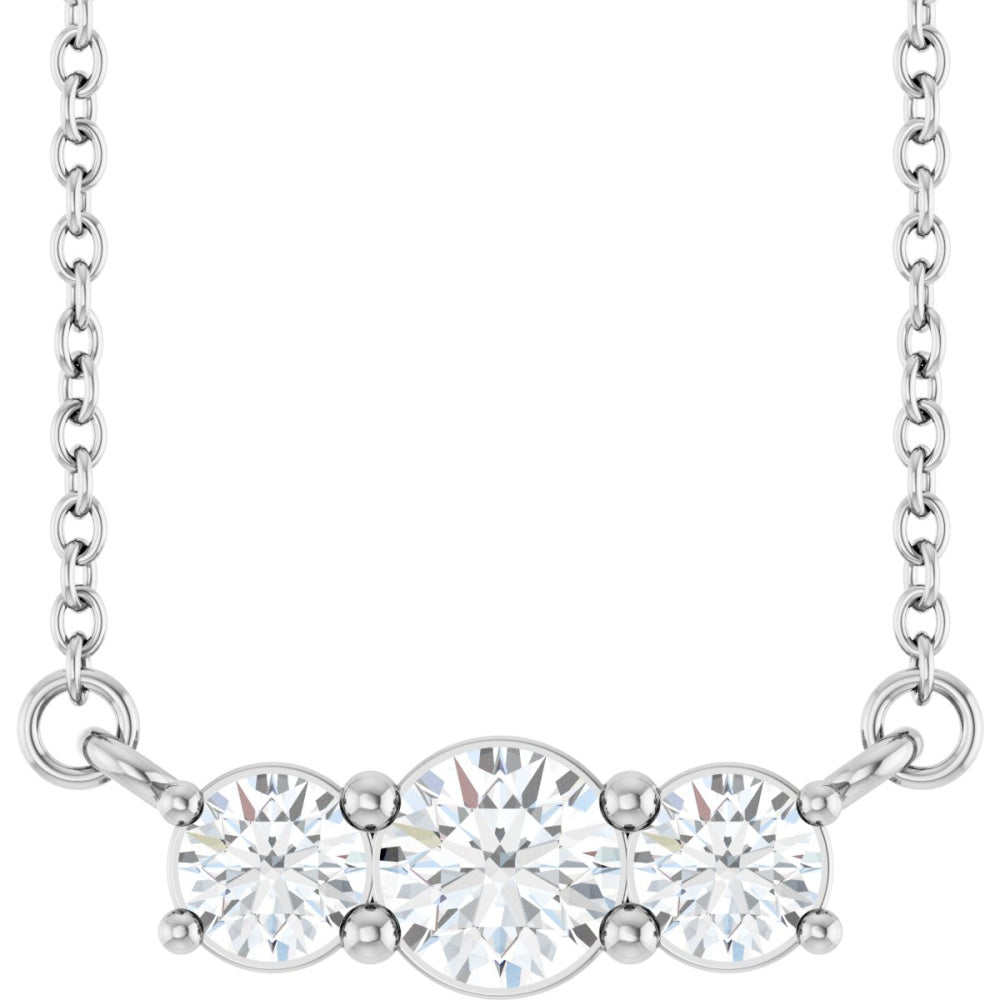 Three-Stone Necklace or Center