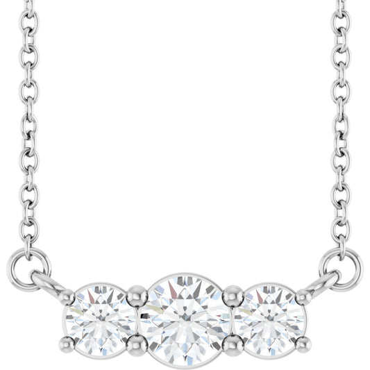 Three-Stone Necklace or Center