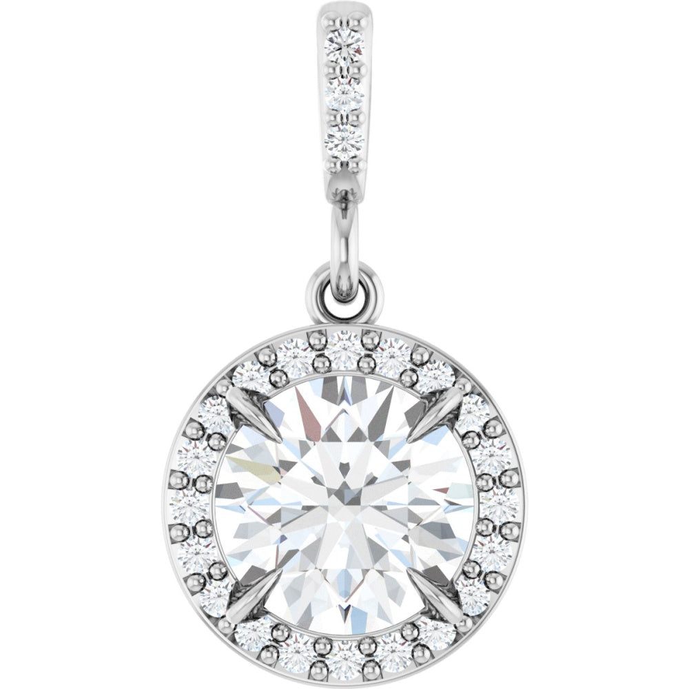 Halo-Style Pendant