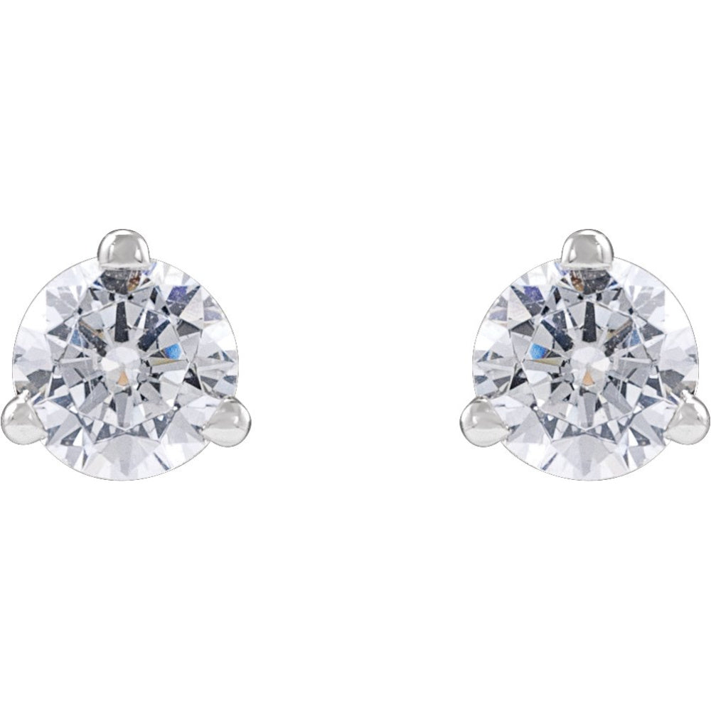 Lab-Grown Diamond Stud Earrings