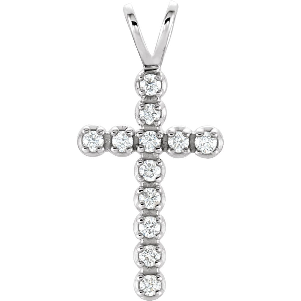 Accented Cross Pendant